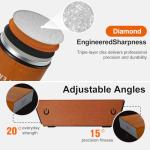 Diamond & Ceramic Rolling Knife Sharpener Kit