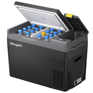 BougeRV 30 Quart Portable 12V Car Refrigerator