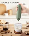 Rechargeable Milk Frother for Coffee and Matcha