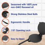 8-Inch Cast Iron Tortilla Press with Oil Paper