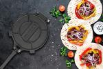 8-Inch Cast Iron Tortilla Press with Oil Paper