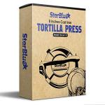 8-Inch Cast Iron Tortilla Press with Oil Paper