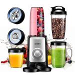 Personal Smoothie Blender with Coffee Grinder Combo