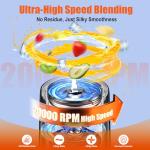 Personal Smoothie Blender with Coffee Grinder Combo