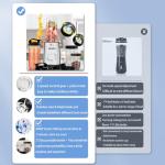 Personal Smoothie Blender with Coffee Grinder Combo