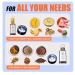 Personal Smoothie Blender with Coffee Grinder Combo