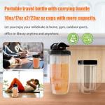 Personal Smoothie Blender with Coffee Grinder Combo