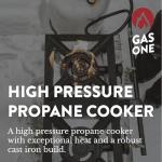 GasOne Double Propane Burner for Outdoor Cooking
