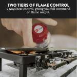 GasOne Double Propane Burner for Outdoor Cooking