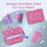 Bentgo Kids Stainless Steel Lunch Box for School