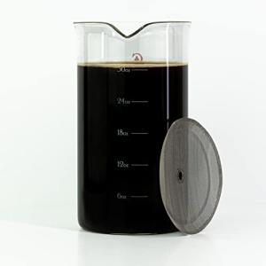 Cafe Crush Club 34oz French Press Replacement Glass