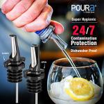 3-in-1 Liquor Pour Spout with Fly Guard, 12 Pack