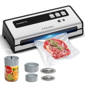 FRESKO Vacuum Sealer with Mason Jar Accessory Set
