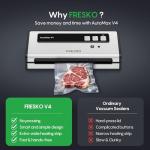 FRESKO Vacuum Sealer with Mason Jar Accessory Set