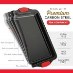 2-Piece Nonstick Baking Sheet Set with Handles