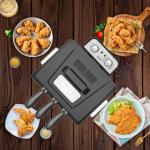 1800W Large Electric Deep Fryer with 3 Baskets