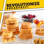 Animal Friends Waffle Maker - 7 Fun Shapes