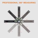 Kirphealy Digital Angle Finder Protractor, 7-Inch