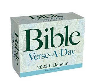 Daily Inspirational Bible Verse Desk Calendar 2023