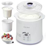Electric Greek Yogurt Maker with Timer and Strainer