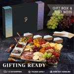 Custom Marble Charcuterie Board for Any Occasion