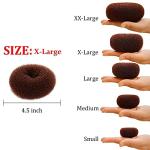 Hair Donut Bun Maker Set - X-Large 2PCS