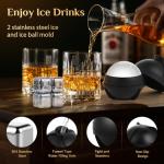 Electric Whiskey Smoker Kit with Wood Chips & Ice