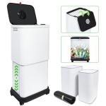 HI NINGER 3-Pack 13-Gallon Trash Can Set