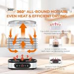 Rosewill Food Dehydrator with 5 Stackable Trays