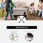 Igloo 125 Qt Gray Rolling Party Cooler