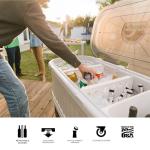 Igloo 125 Qt Gray Rolling Party Cooler