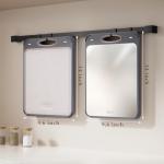 GUANCI Double-Sided Stainless Steel Cutting Board 14"x9.6