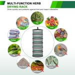 Yesker 6-Layer Foldable Herb Drying Rack
