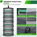 Yesker 6-Layer Foldable Herb Drying Rack