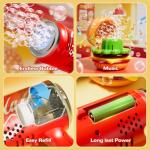 Burger & Cola Bubble Machine with Bubble Gun Combo