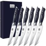 SHAN ZU 6-Piece Ultra Sharp Steak Knife Set