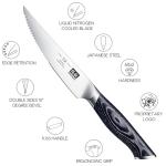 SHAN ZU 6-Piece Ultra Sharp Steak Knife Set