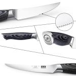 SHAN ZU 6-Piece Ultra Sharp Steak Knife Set