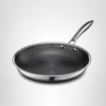 HexClad 10-Inch Nonstick Frying Pan with Handle