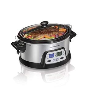 Hamilton Beach 6 Qt Portable Programmable Slow Cooker
