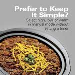 Hamilton Beach 6 Qt Portable Programmable Slow Cooker