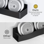 Magnetic Spice Rack Organizer for Refrigerator - 4 Pack