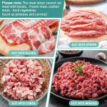 ARLUMA 850W Stainless Steel Electric Meat Slicer