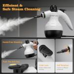 Handheld Steam Cleaner with 16-Piece Kit