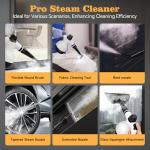 Handheld Steam Cleaner with 16-Piece Kit