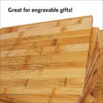 18-Pack Bamboo Cutting Boards - Sturdy and Versatile