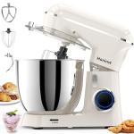 6.5QT Tilt-Head Electric Stand Mixer, Beige
