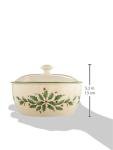 Lenox Holiday Covered Casserole Dish