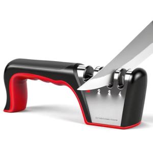 4-in-1 Ergonomic Manual Knife Sharpener