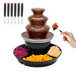 3-Tier Chocolate Fountain Machine for Parties